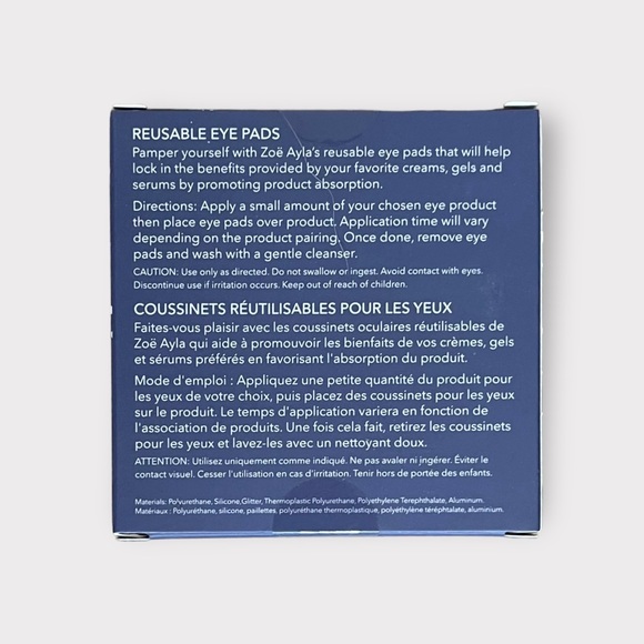 2/$20*when bundled* NWT Zoe Ayla Reusable Eye Pads 2 Pack - Picture 6 of 9